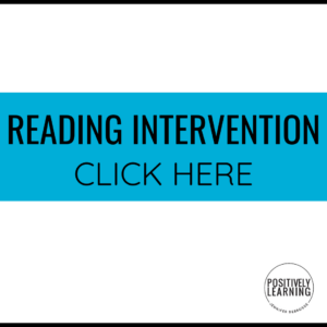 Reading Intervention