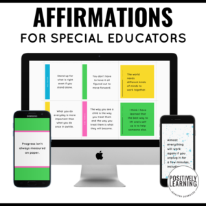 Positive Affirmations for Teachers