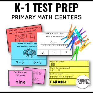 Math Centers and Test Prep Games