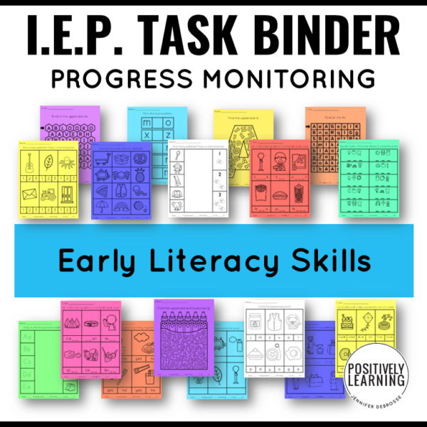 IEP Goal Binders Student Work - Image 4