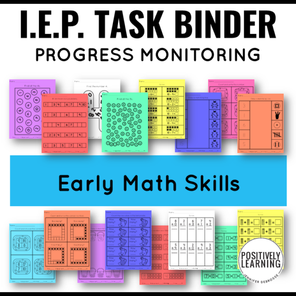 IEP Goal Binders Student Work - Image 2