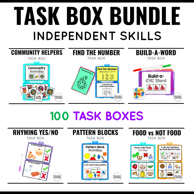 Task Boxes for Independent Work Systems - Image 2