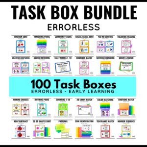 Errorless Task Boxes