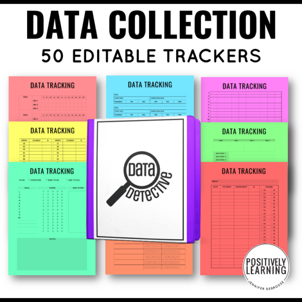Special Education Data Collection Sheets - Positively Learning