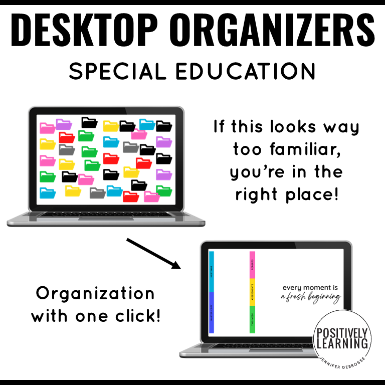 Special Education Teacher Desktop Wallpaper Organizer - Image 3