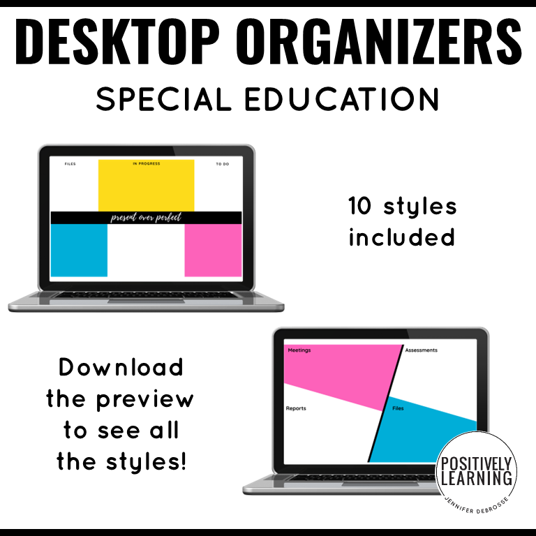 Special Education Teacher Desktop Wallpaper Organizer - Image 4