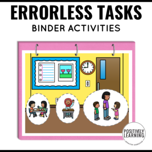 Errorless Learning Binder