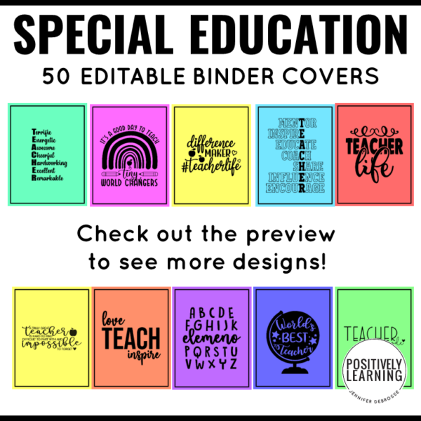 Special Educator Binder Organization - Image 3