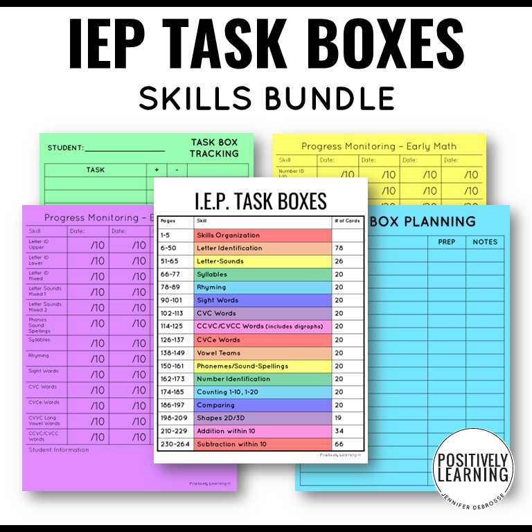 IEP Skills Task Boxes - Image 3