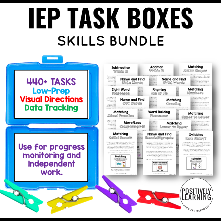 IEP Skills Task Boxes - Image 4