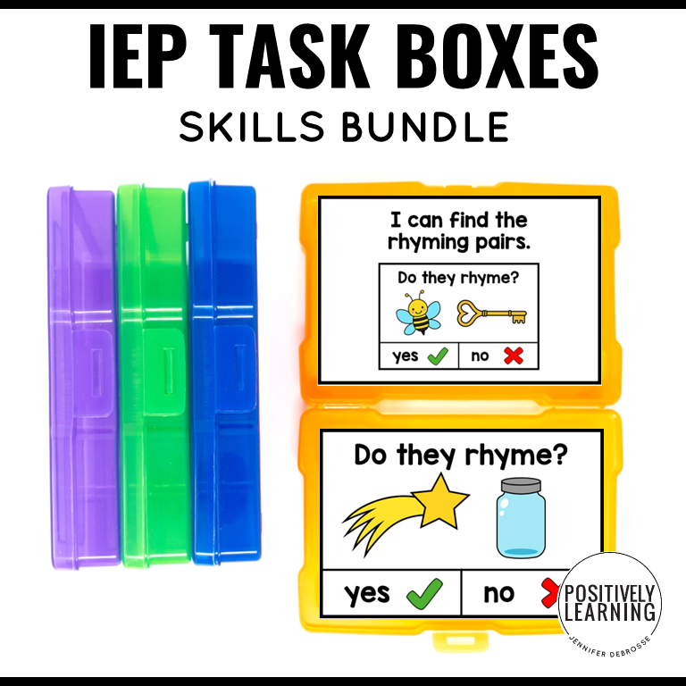 IEP Skills Task Boxes - Image 2