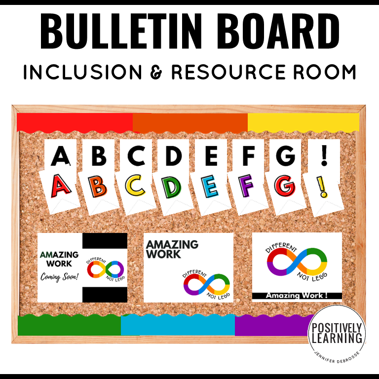 Autism Awareness Bulletin Board Kit