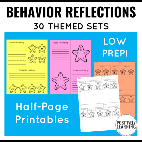 Behavior Reflections and Calm Down Corner Sheets - Image 2