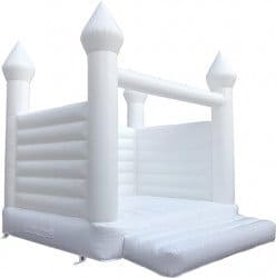 Luxury White Bounce House 13 x 10