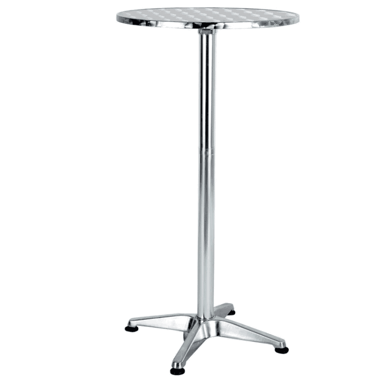 Silver Cocktail Table