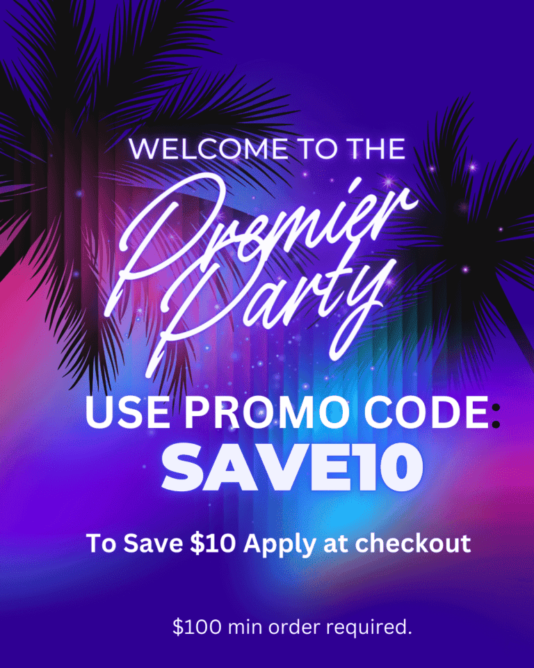 Coupons for Premier Party Rental discounts and savings.