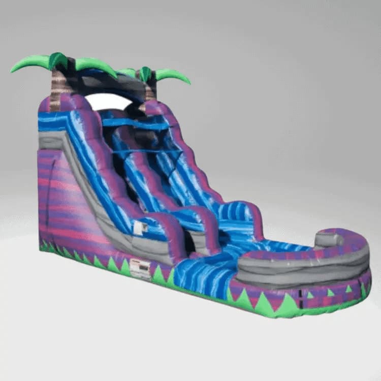 16ft Purple Crush Water Slide