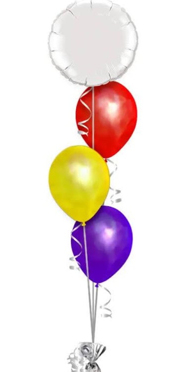 3 balloon with Large Foils