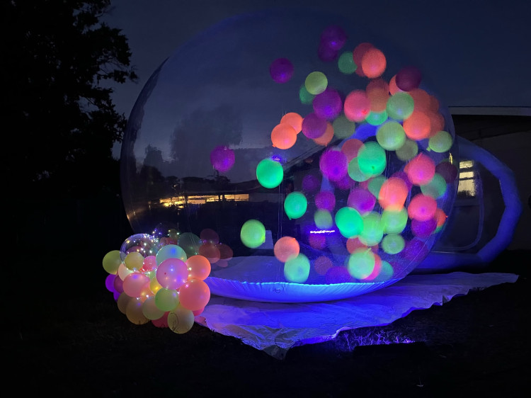 Neon Bubble House