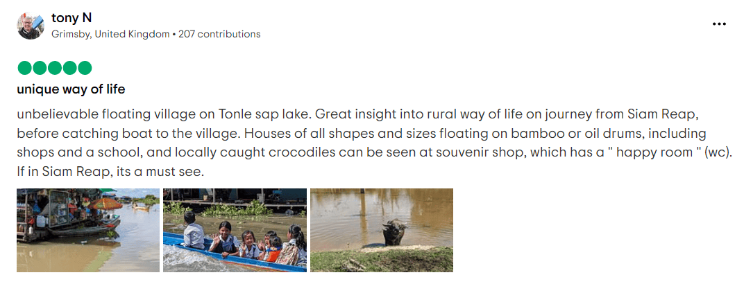 reviews floating village