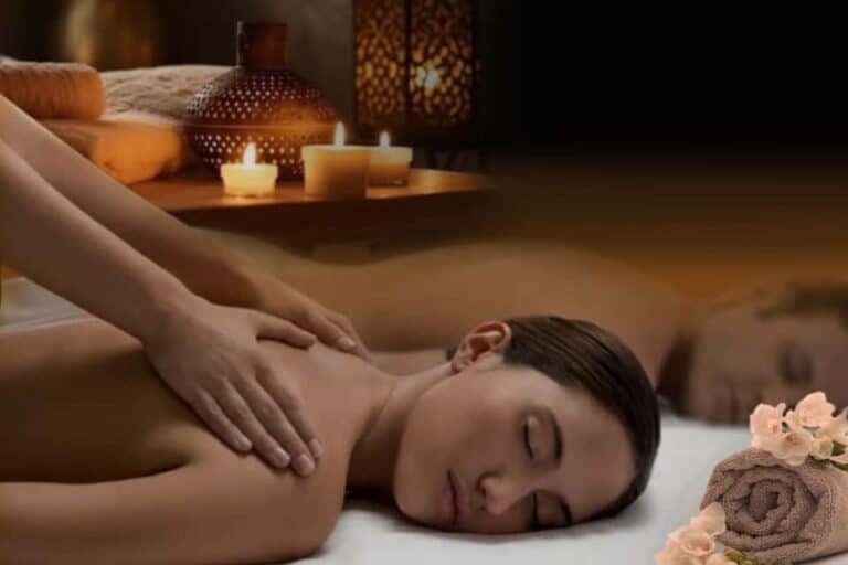 Masaje erótico en pareja