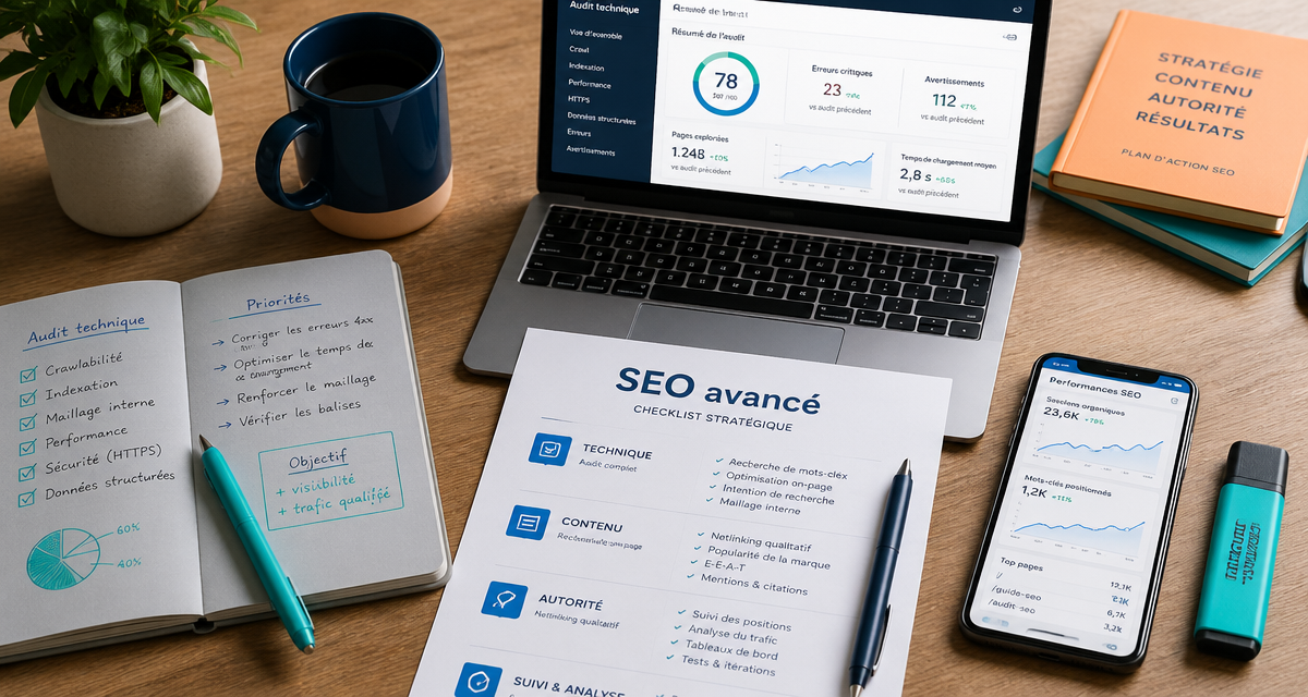 formation seo avancé audit technique bureau