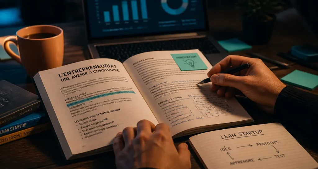 Entrepreneuriat livre : plan, stratégie et innovation