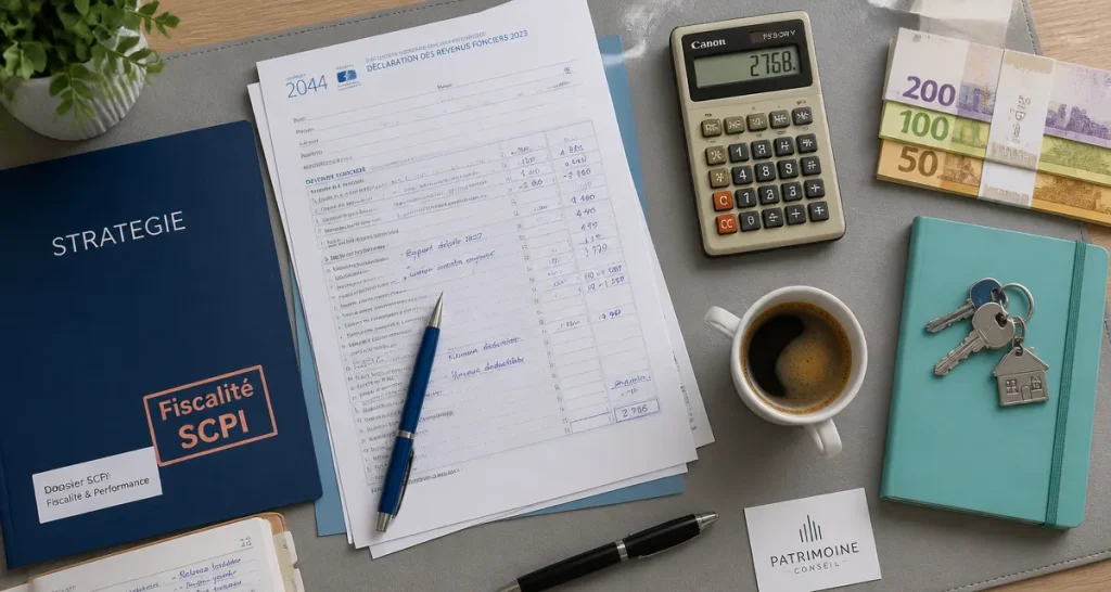 imposition scpi bureau gestionnaire documents fiscaux