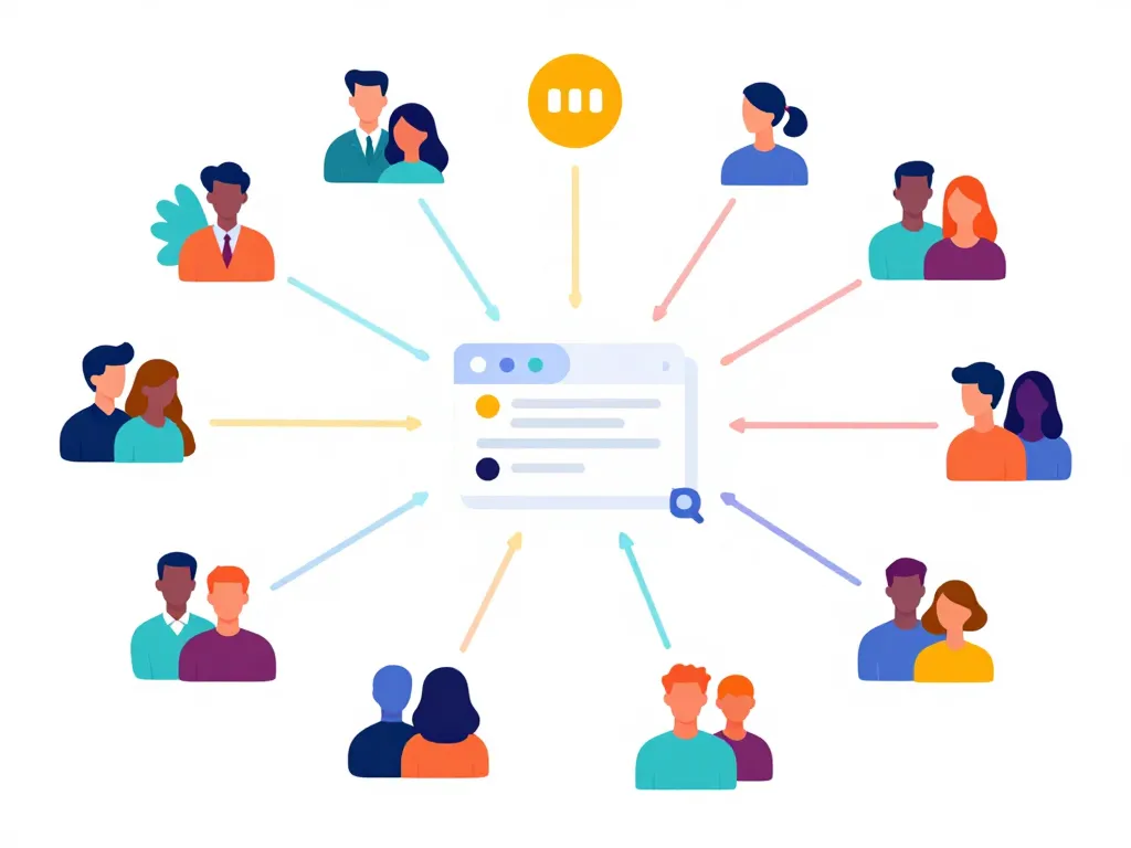 coposting coordination profils réseaux sociaux