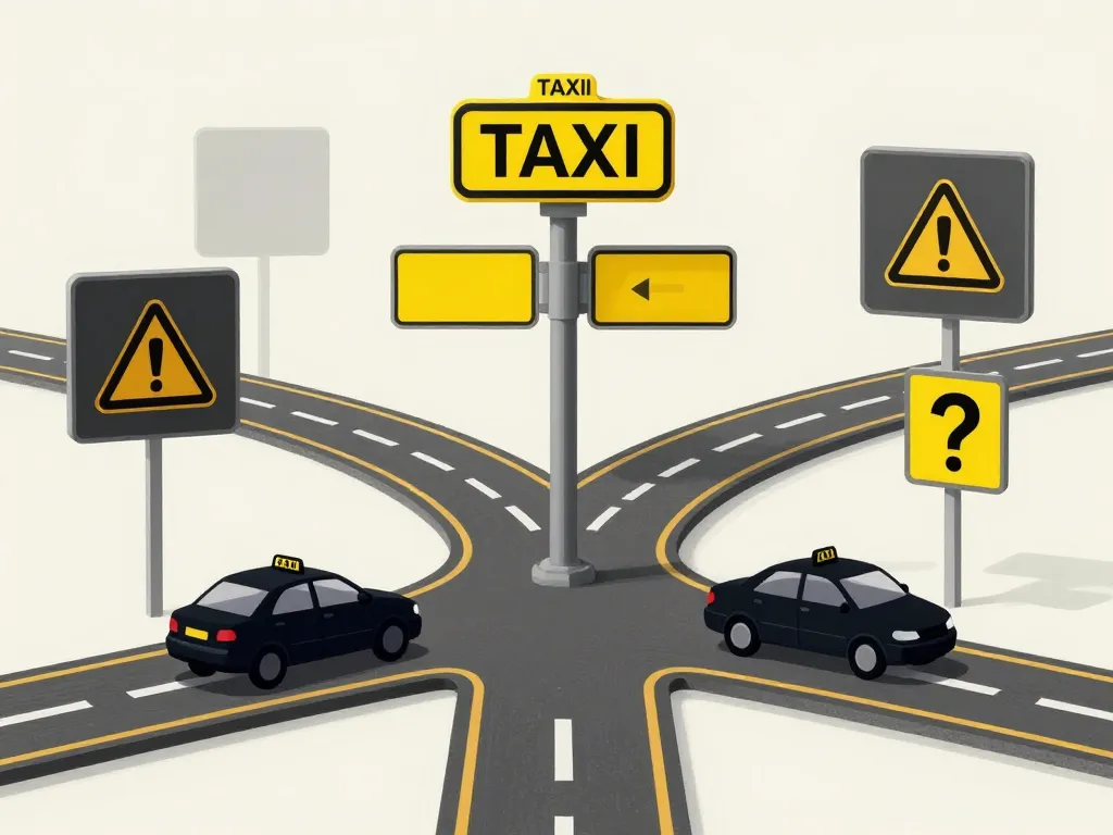 prix licence taxi croisement erreurs facteurs