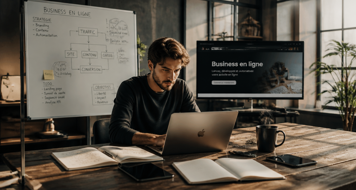 lancer un business en ligne entrepreneur