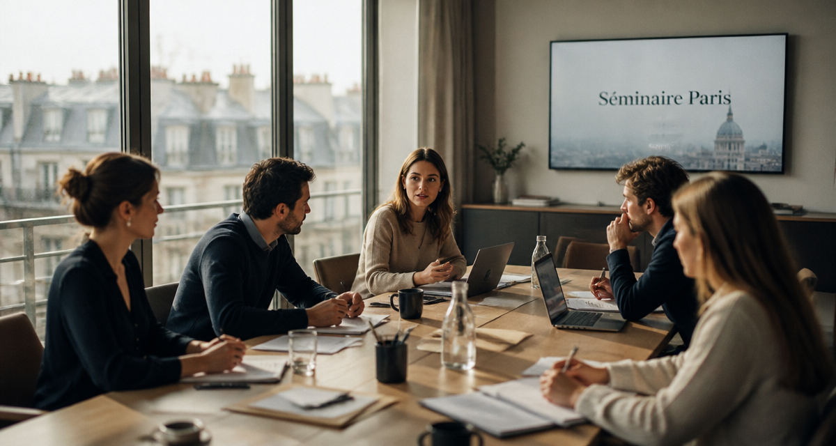 organisation séminaire à Paris salle moderne