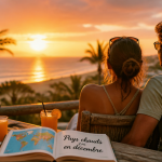 couple terrasse Fuerteventura pays chaud en décembre pas cher