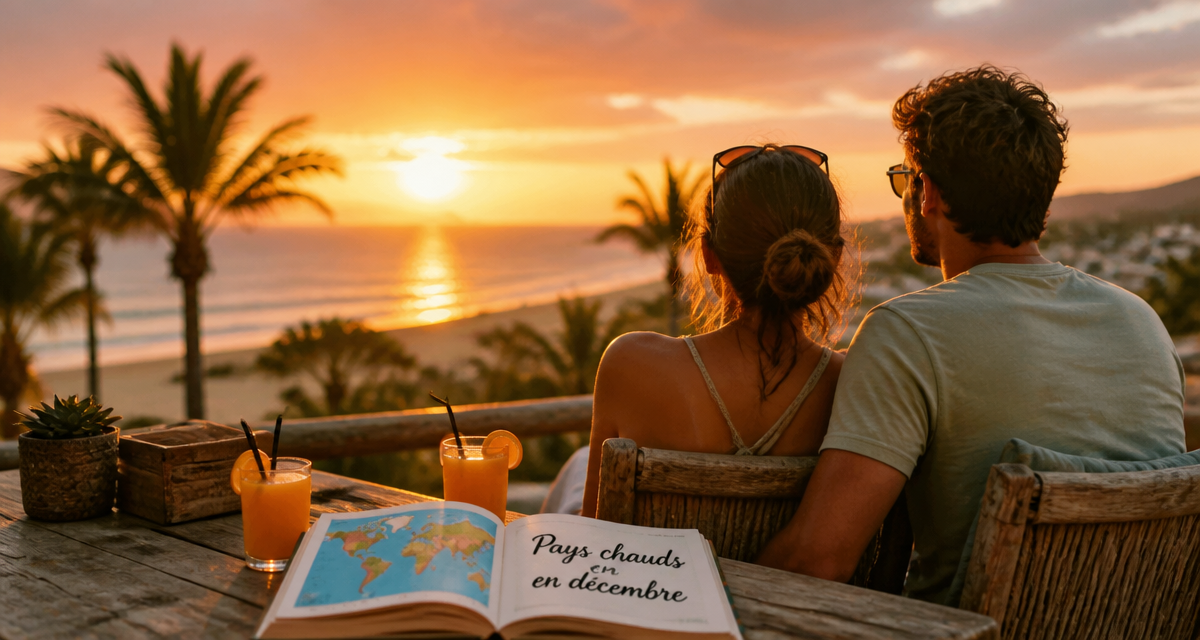 couple terrasse Fuerteventura pays chaud en décembre pas cher