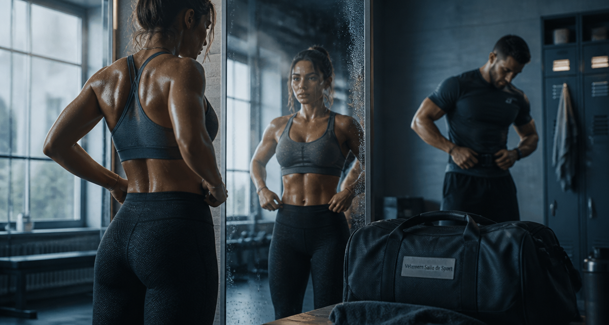 vetement pour salle de sport femme legging homme ceinture