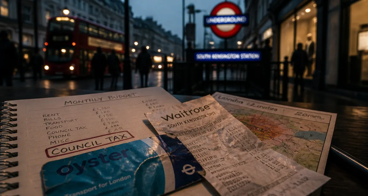 Coût de la vie Londres : Oyster Card, Council Tax et budget mensuel à Londres
