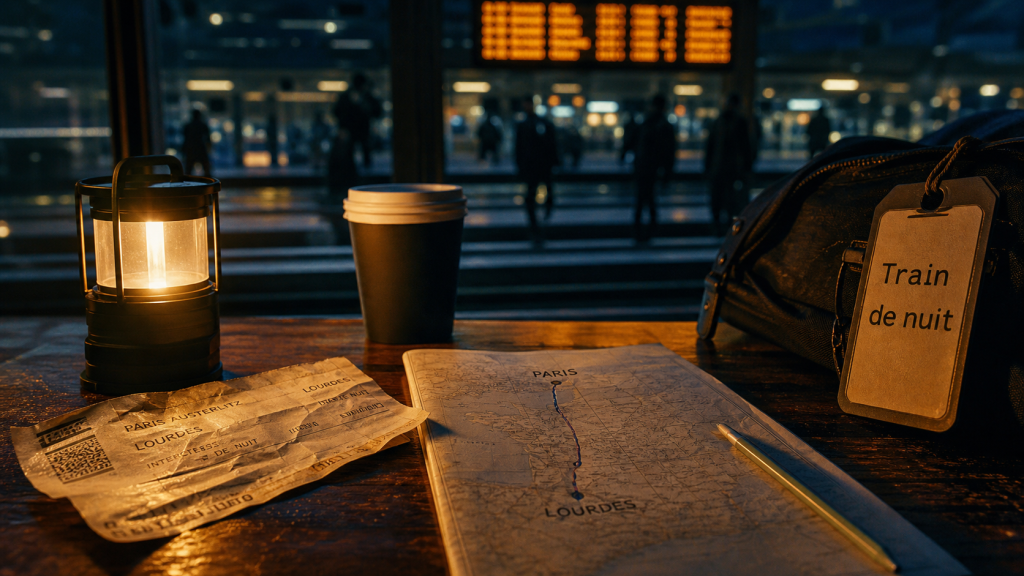 Distance paris lourdes en train de nuit, billet de gare