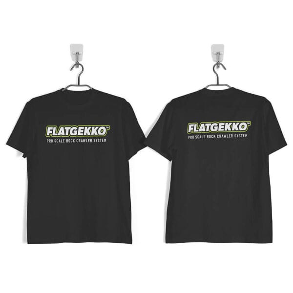 Flatgekko™ Original Black Short-Sleeve T-Shirt