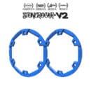 Grind™ Blue Stonerockr™ V2 F6 WRCCA 2.36" LCG Offset Wheel Front Ring (2pcs)