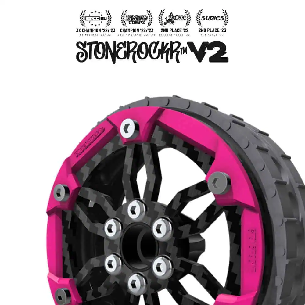 Stonerockr™ V2 F6 WRCCA LCG Offset Wheel Set (2pcs)