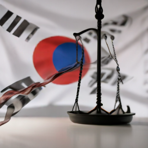 Illustration of Human Rights at Stake: South Korea's Martial Law Controversy Unfolds