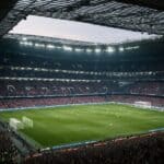 Illustrative image related to Harry Kane extends four-game brace streak as Bayern edge Borussia 3-2 to stay top of the Bundesliga.