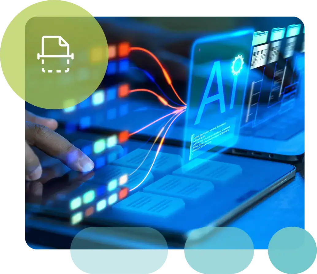AI technology and digital health tools for modern healthcare solutions.