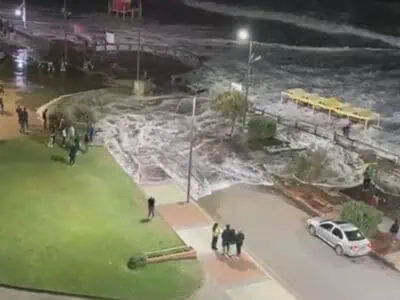 El ciclón extratropical golpeó con fuerza en la costa bonaerense