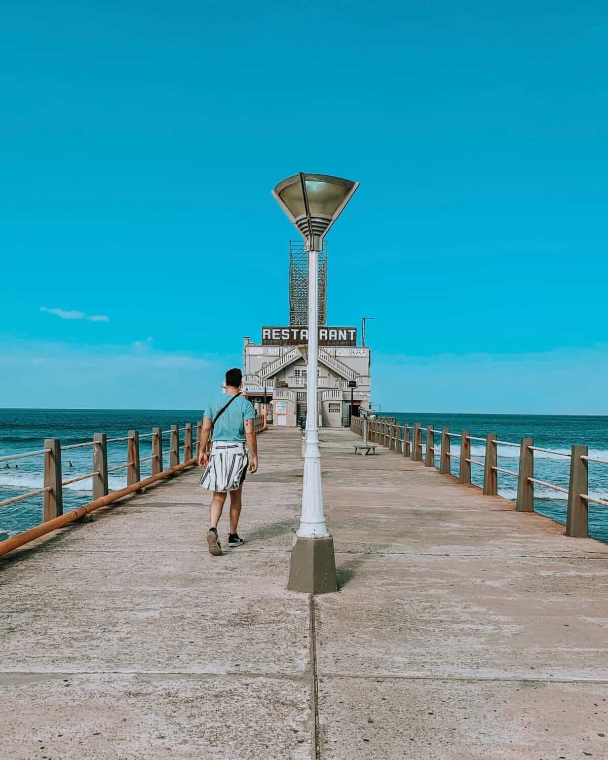 Viernes fresco y algo nublado en Mar del Plata