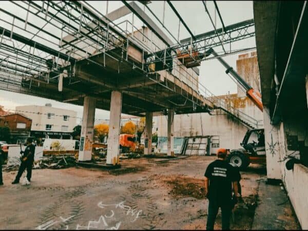El Municipio realizó un operativo de seguridad en un predio en Juan B. Justo y Talcahuano