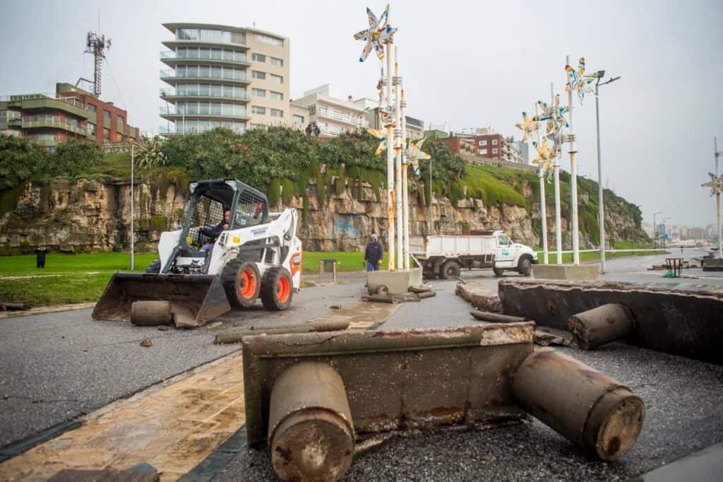 Tras el temporal, el Municipio habilitó el Paseo Dávila