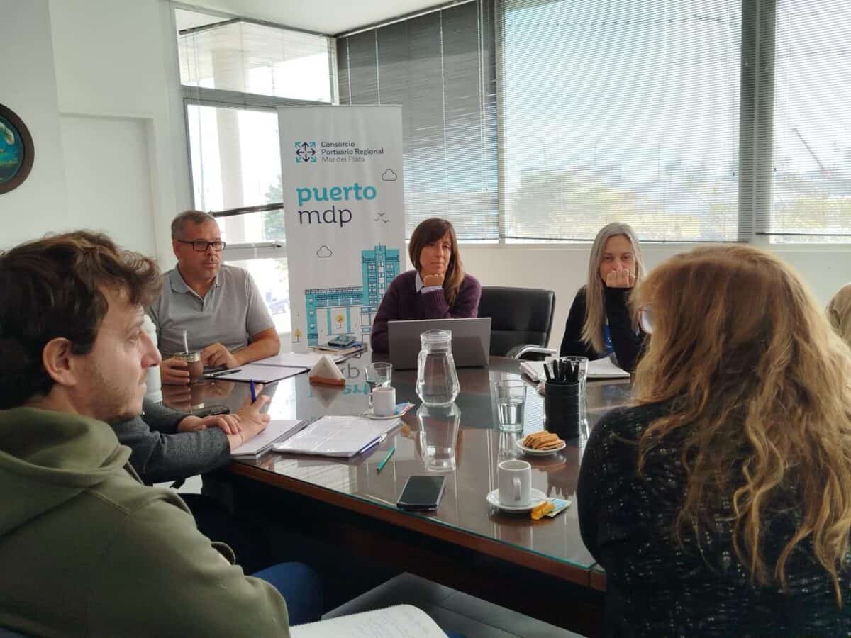 El Presidente del Consorcio Portuario recibe a representantes de FAO por el programa Puertos Azules