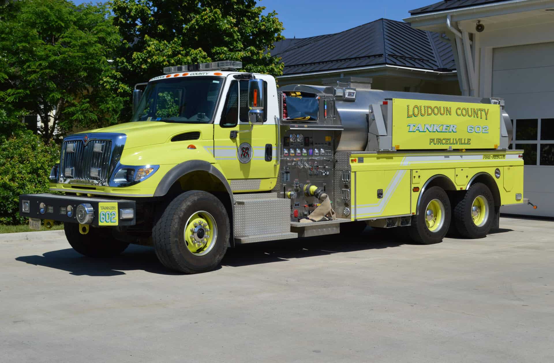 Purcellville Volunteer Fire Company | Tanker 602 (2006 International 4-Guys) – Retired