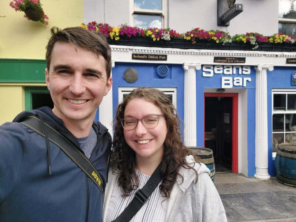 Scenic road trip from Dingle to Dublin with friends in Ireland.